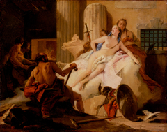 Sketch for "Venus and Vulcan" by Giovanni Battista Tiepolo