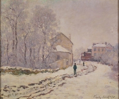 Snow in Argenteuil by Claude Monet