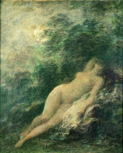 Sommeil de Diane (La nuit) (El sueño de Diana) by Henri Fantin-Latour