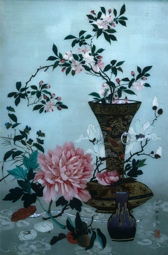 Still Life, Vase and Flowers by Anonymous