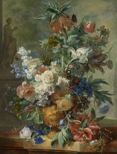 Still Life with Flowers by Jan van Huysum