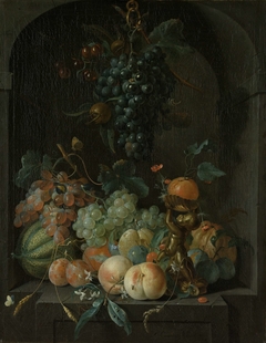 Still Life with Fruit by Coenraet Roepel