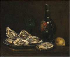 Still Life with Oysters by François Bonvin