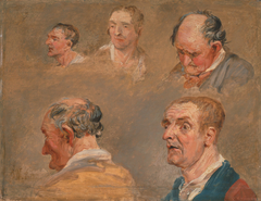 Studies of Jacky Turner and the Reverend Charles Hope's Gardener by James Ward