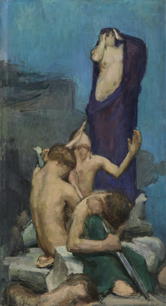 Study for 'Contemplation' by Eugène-Emmanuel Lemercier