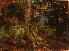 Study of Ferns by Fidelia Bridges