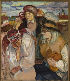 Study of peasants by Fryderyk Pautsch