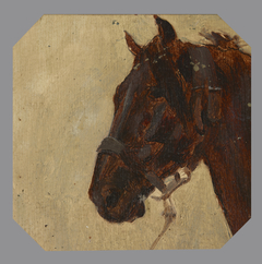 Study of the Horse's Head by Maksymilian Gierymski