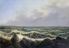 Surf at Rügen by Carl Gustav Carus