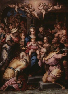 The Adoration of the Magi by Giorgio Vasari