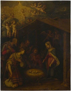 The Adoration of the Shepherds by Anonymous