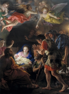 The Adoration of the Shepherds by Anton Raphaël Mengs