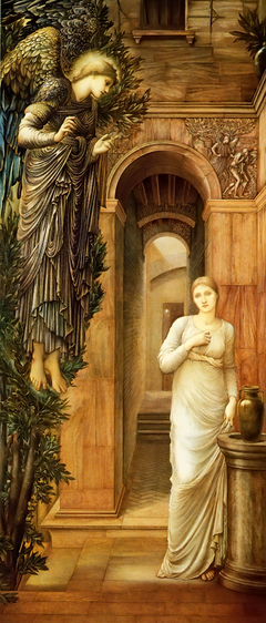 The Annunciation by Edward Burne-Jones