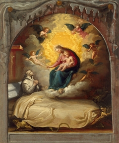 The Apparition of the Virgin to the Dying Pedro Faverio by Vincenzo Carducci