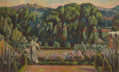 The Artist's Garden at Durbins, Guildford by Roger Fry