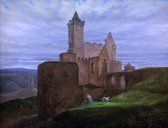 The castle Rudelsburg by Carl Gustav Carus