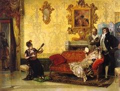 The Concert by Vicente Palmaroli