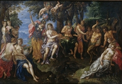 The Contest between Apollo and Pan by Hendrik de Clerck