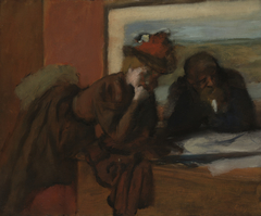 The Conversation by Edgar Degas