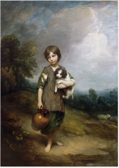 The Cottage Girl by Thomas Gainsborough