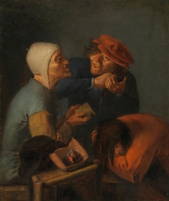 The Delousing by Adriaen Brouwer