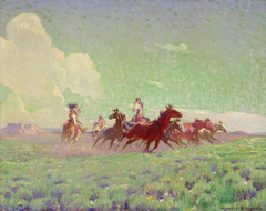 The Enemies' Horses by W Herbert Dunton