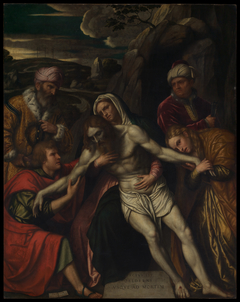 The Entombment by Moretto da Brescia