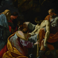The Entombment by Simon Vouet