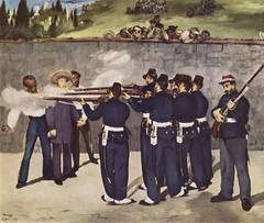 The Execution of Emperor Maximilian by Edouard Manet