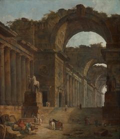 The Fountains by Hubert Robert