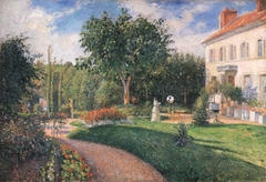 The Garden of Les Mathurins at Pontoise by Camille Pissarro