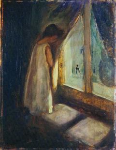 The Girl by the Window by Edvard Munch