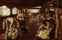 The Golden Fleece by Tom Roberts