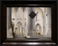 The Interior of the St. Bavo Church in Haarlem by Pieter Jansz Saenredam