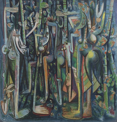 The Jungle by Wifredo Lam