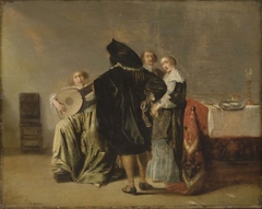 The Lute Player by Pieter Codde