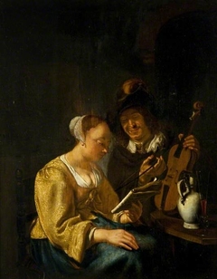 The Music Lesson by Anonymous