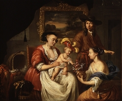 The Painter and his Family by Johannes Voorhout