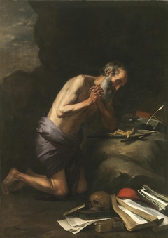 The Penintent Saint Jerome by Bartolomé Esteban Murillo