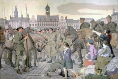 The Return to Mons by Inglis Sheldon-Williams