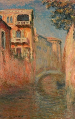 The Rio della Salute by Claude Monet