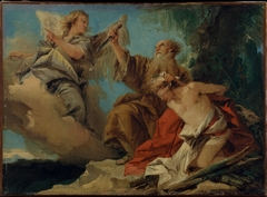 The Sacrifice of Isaac by Giovanni Domenico Tiepolo