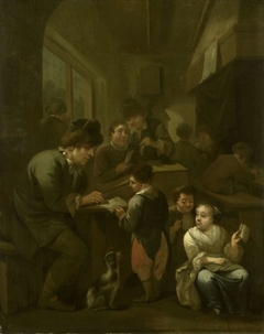 The schoolmaster by Bernardus van Schijndel