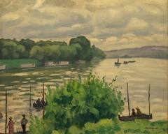 The Seine at Triel by Albert Marquet