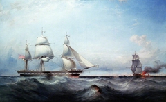 The ship Roxburgh Castle by James Harris