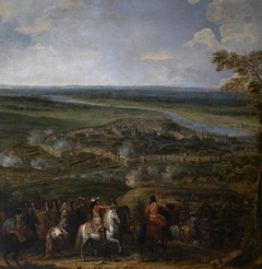 The Siege of Maastricht, 1673 by Adam Frans van der Meulen