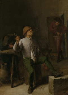 The Smoker by Adriaen Brouwer