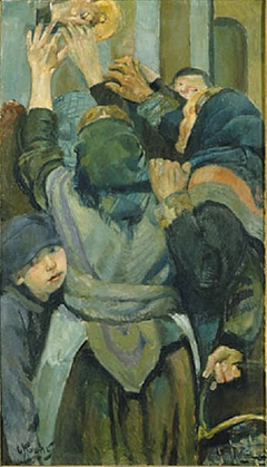 The Struggle for Existence. Study by Christian Krohg
