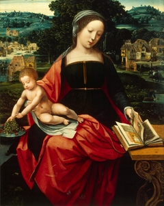 The Virgin and Child by Master of the Female Half-Lengths