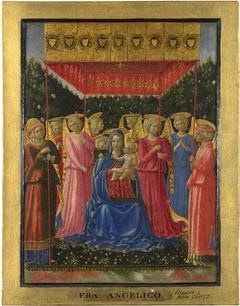 The Virgin and Child with Angels by Benozzo Gozzoli